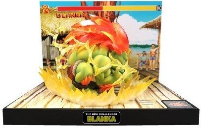 Street Fighter Figur Med Lys Og Lyd The New Challenger Blanka