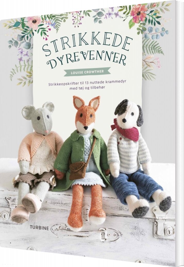 Strikkede Dyrevenner   Louise Crowther   Bog