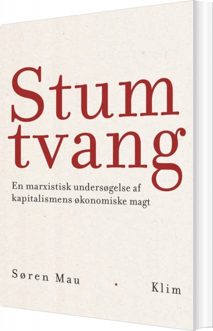 Stum Tvang   Søren Mau   Bog