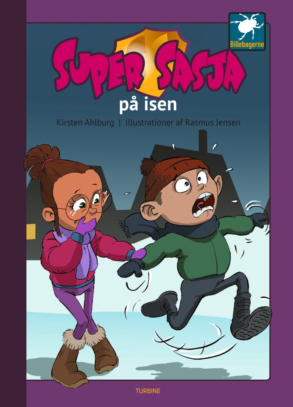 Super Sasja På Isen   Kirsten Ahlburg   Bog