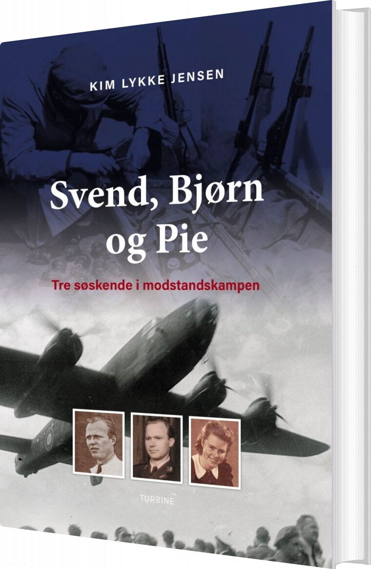 Svend  Bjørn Og Pie   Kim Lykke Jensen   Bog