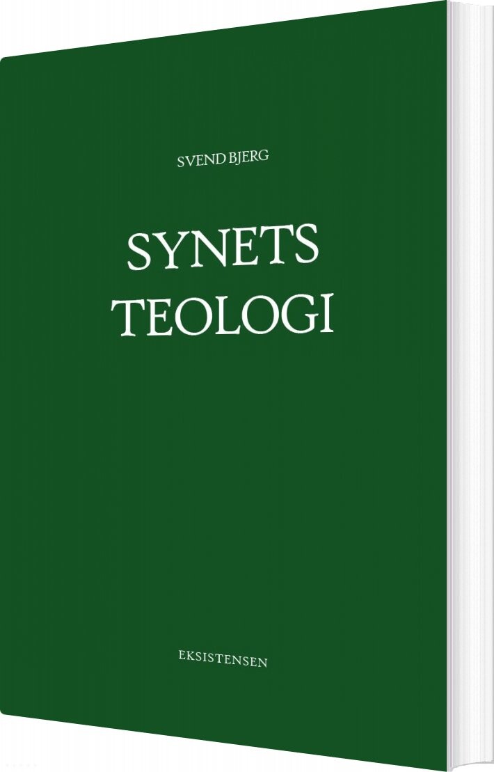 Synets Teologi   Svend Bjerg   Bog