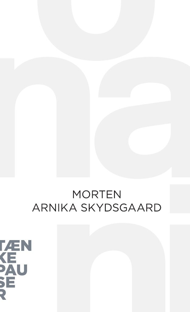 Tænkepauser   Onani   Morten Arnika Skydsgaard   Bog