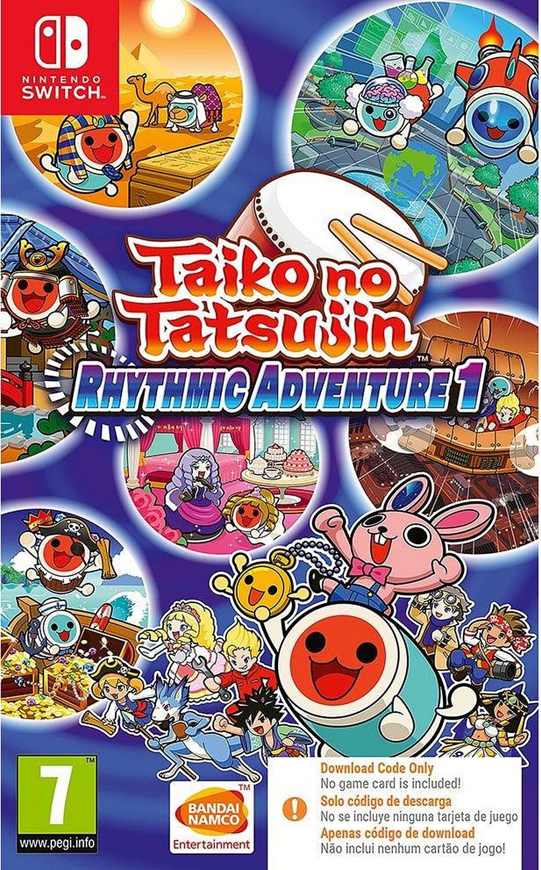 Taiko No Tatsujin Rhythmic Adventure 1 Kode I Boks Nintendo Switch