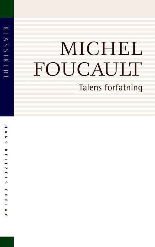 Talens Forfatning   Michel Foucault   Bog