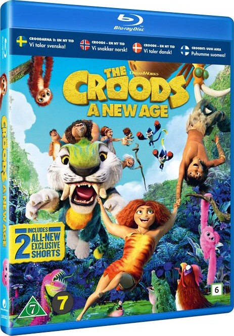The Croods 2: A New Age The Croods 2: En Ny Tid Blu Ray