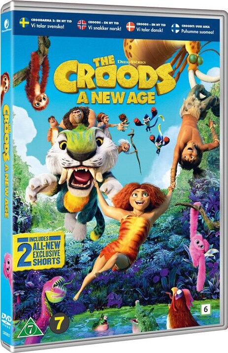 The Croods 2: A New Age The Croods 2: En Ny Tid Dvd Film