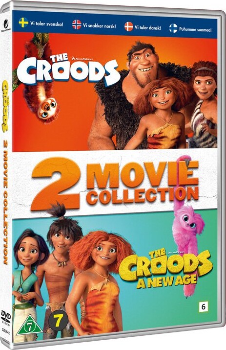 The Croods 1 2 Film Collection Dvd Film