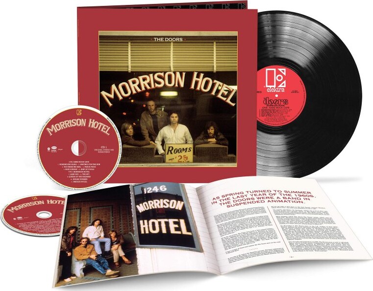 The Doors Morrison Hotel 50th Anniversary Edition Lp Cd Vinyl Lp