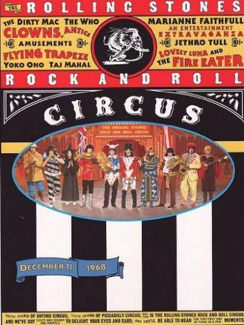 The Rolling Stones Rock And Roll Circus Dvd Film