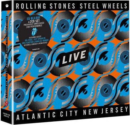 The Rolling Stones Steel Wheels Live Blu Ray Cd Blu Ray