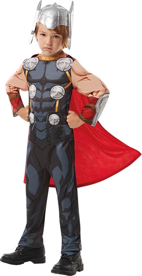 Thor Kostume Til Børn   Marvel Avengers   Stor