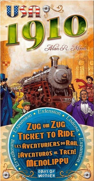 Ticket To Ride: Usa 1910   Brætspil