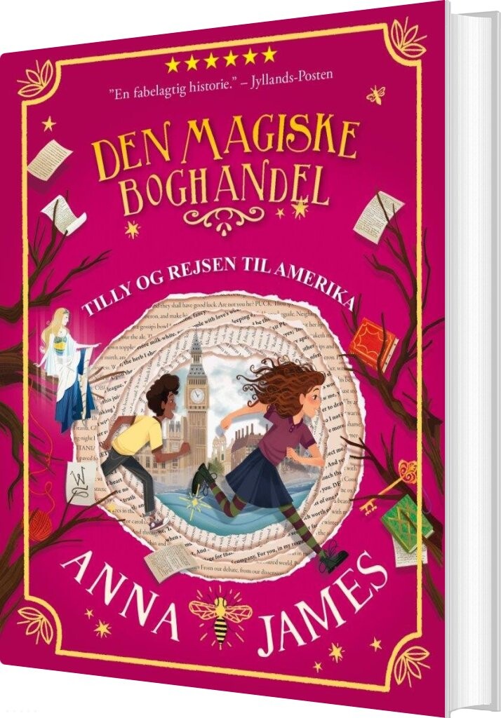 Tilly Og Rejsen Til Amerika   Den Magiske Boghandel 3   Anna James   Bog