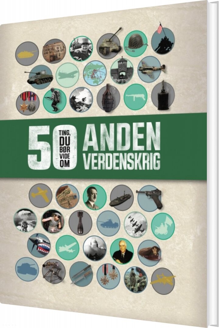 50 Ting  Du Bør Vide Om Anden Verdenskrig   Simon Adams   Bog