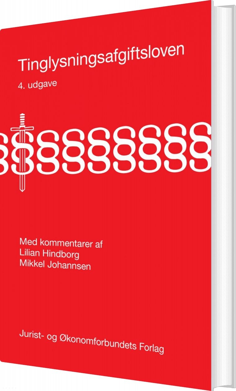 Tinglysningsafgiftsloven   Mikkel Johannsen   Bog