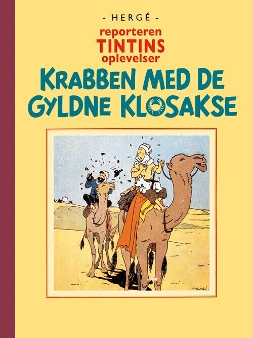 Tintin   Krabben Med De Gyldne Klosakse   Herg?    Bog