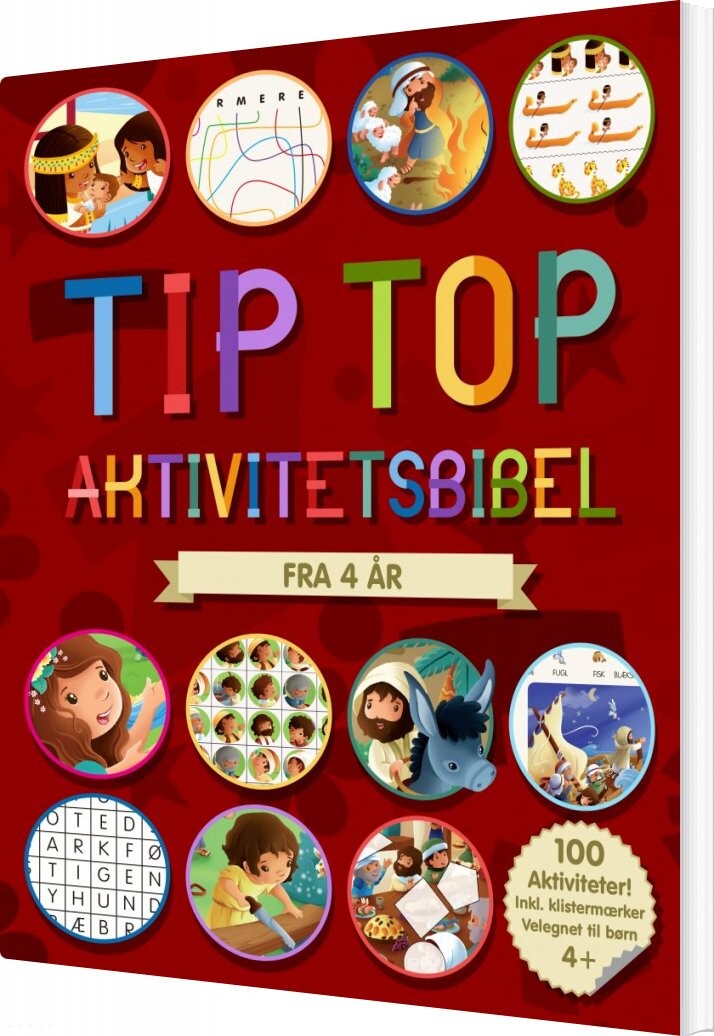 Tip Top Aktivitetsbibel 4    Anette Broberg Knudsen   Bog