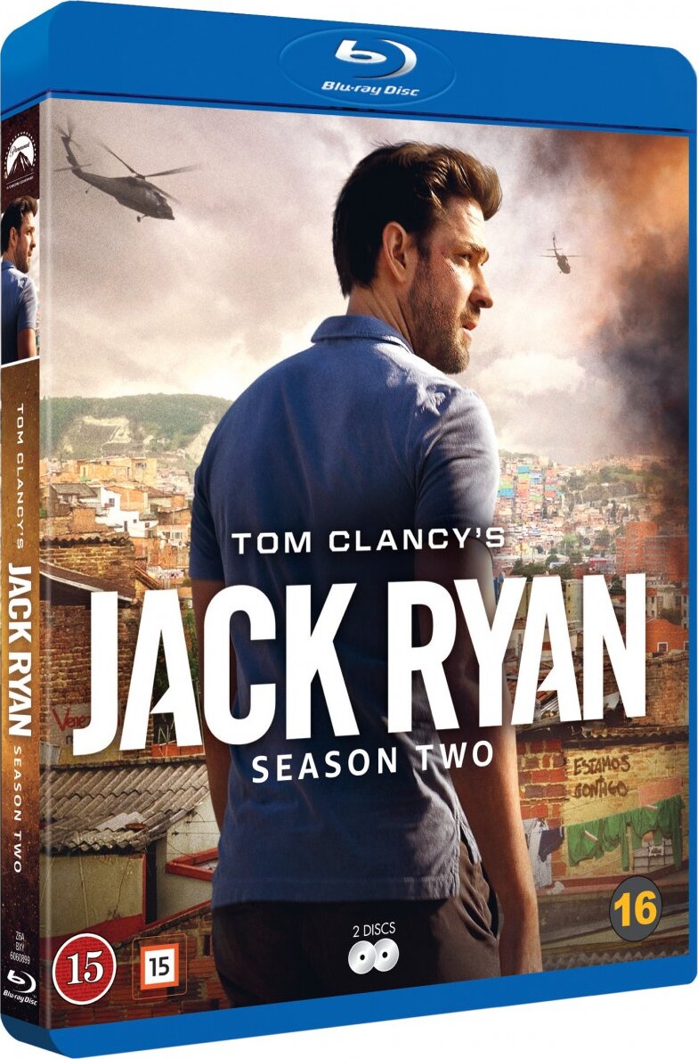 Tom Clancy S Jack Ryan Sæson 2 Blu Ray Tv Serie