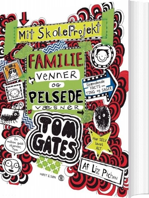 Tom Gates 12   Familie  Venner Og Pelsede Væsner   Liz Pichon   Bog