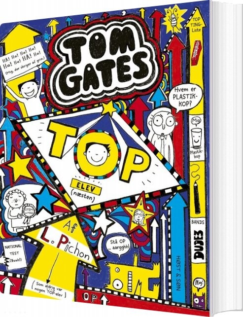 Tom Gates 9   Top Elev   Næsten   Liz Pichon   Bog
