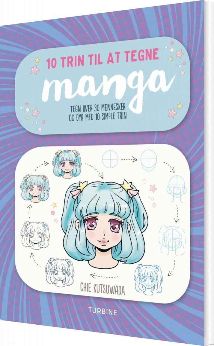 10 Trin Til At Tegne Manga   Chie Kutsuwada   Bog