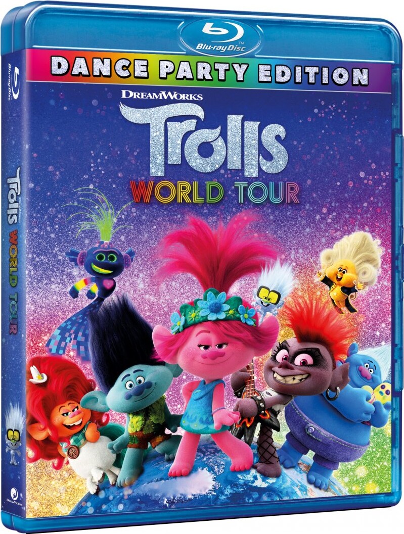 Trolls 2 World Tour Trolls På Verdensturne Blu Ray