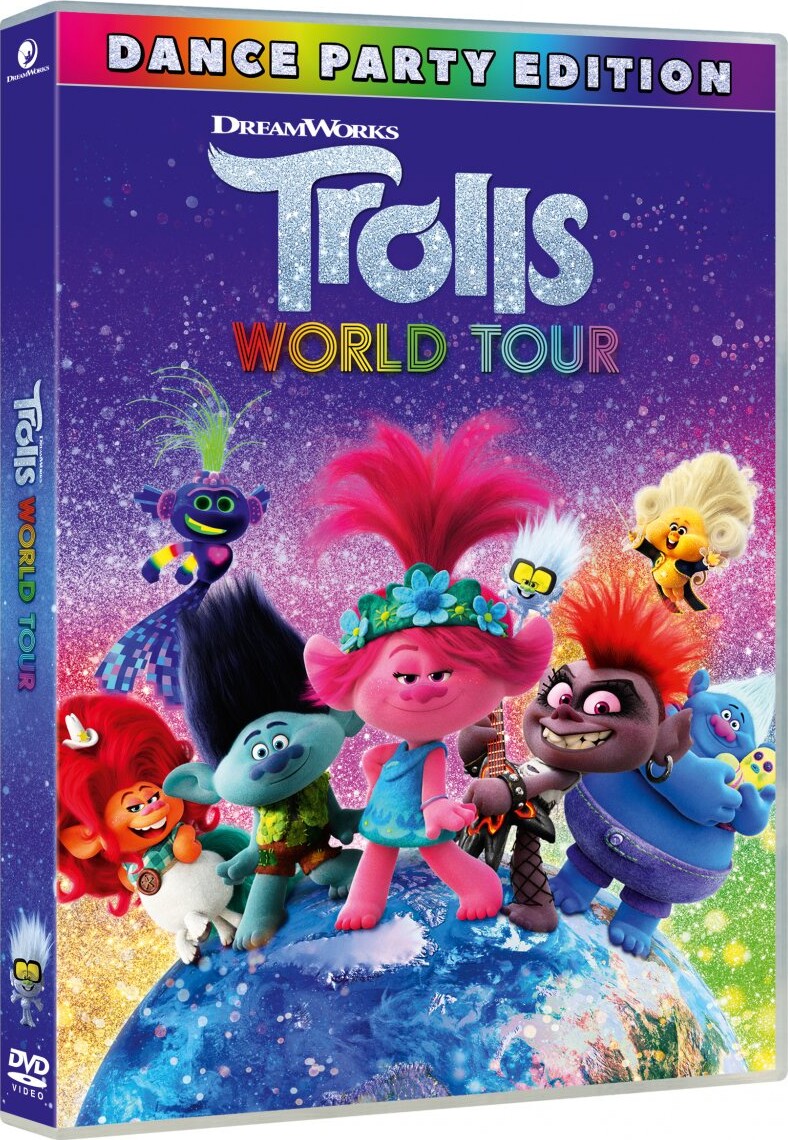 Trolls 2 World Tour Trolls På Verdensturne Dvd Film