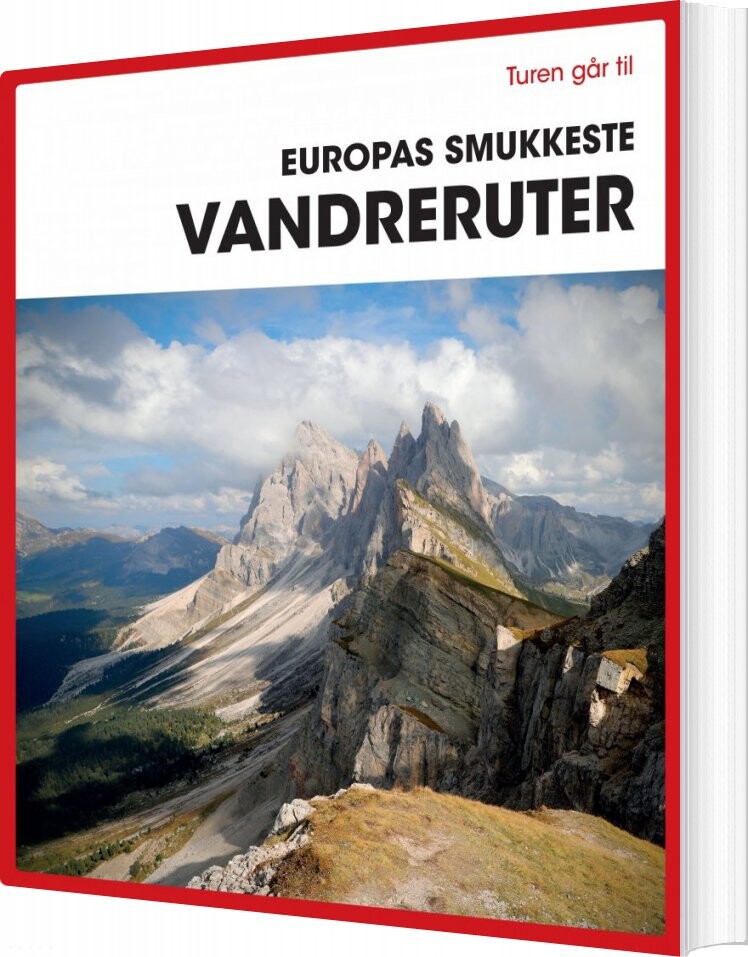 Turen Går Til Europas Smukkeste Vandreruter   Bog