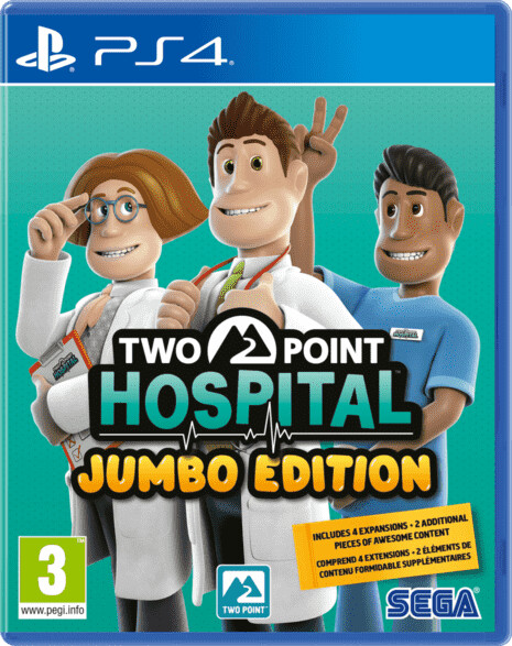 Two Point Hospital Jumbo Edition Ps4