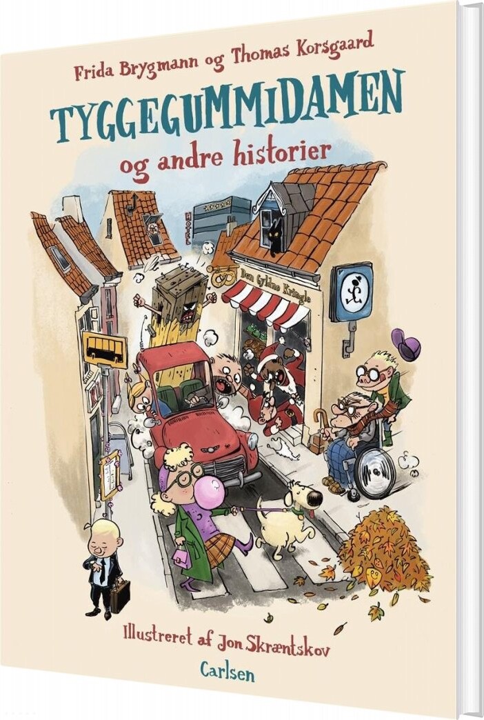Tyggegummidamen   Thomas Korsgaard   Bog