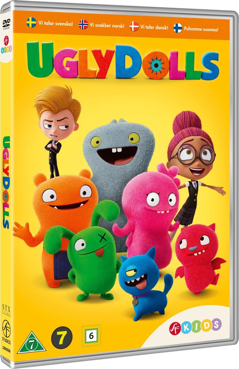 Uglydolls Når Det Uperfekte Bare Er Helt Perfekt Dvd Film