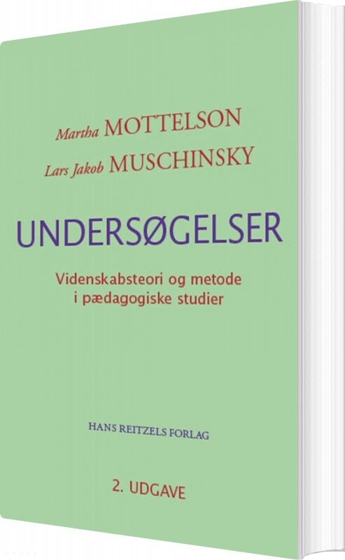 Undersøgelser   Lars Jakob Muschinsky   Bog
