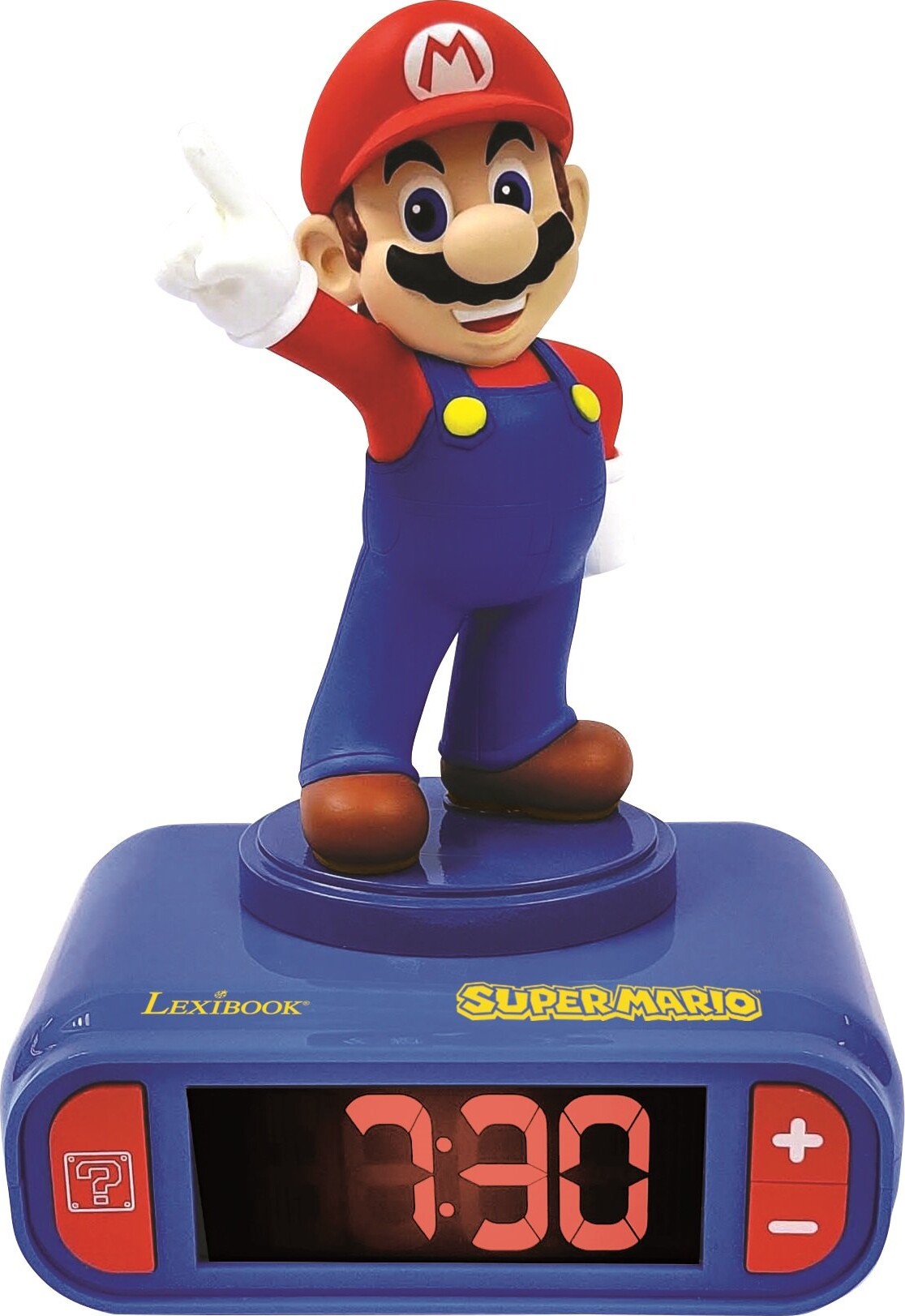 Vækkeur Til Børn Med Super Mario Tema   Lexibook