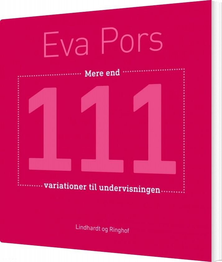 111 Variationer Til Undervisningen   Eva Pors   Bog