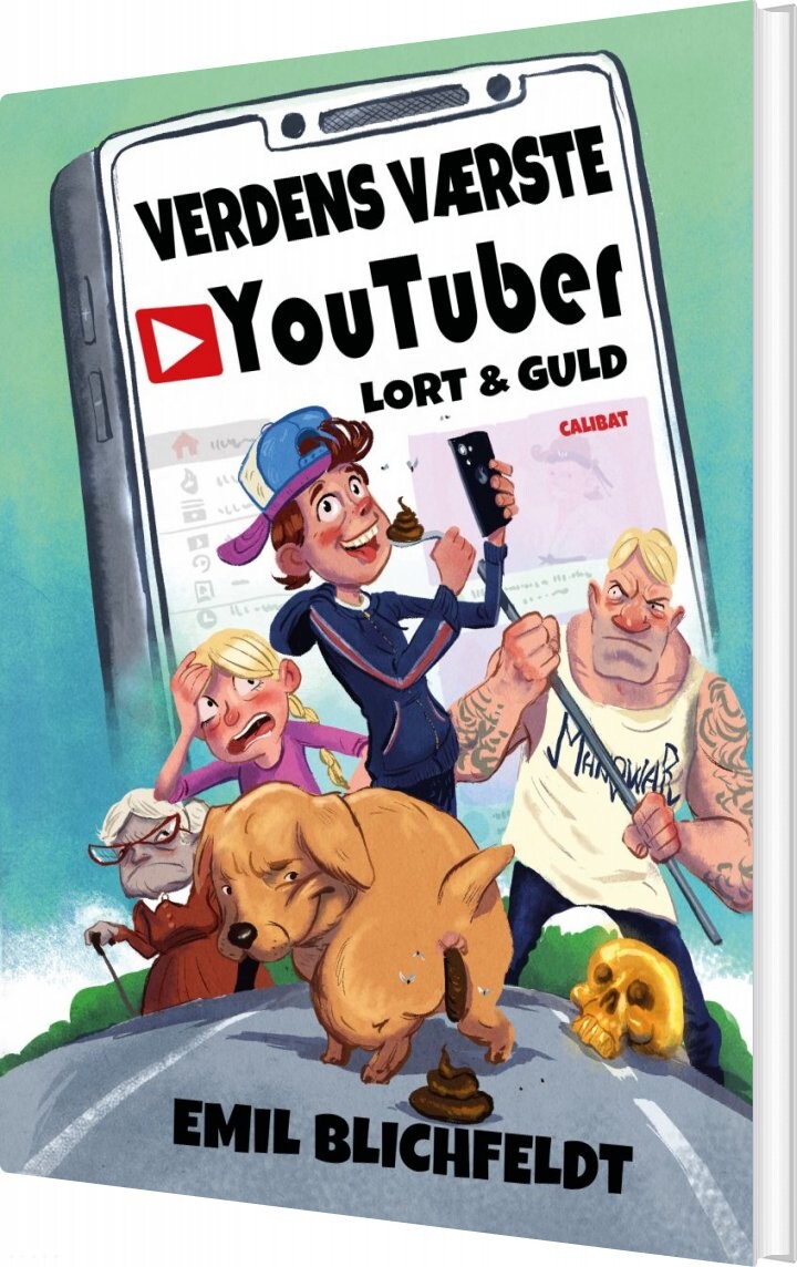 Verdens Værste Youtuber   Emil Blichfeldt   Bog