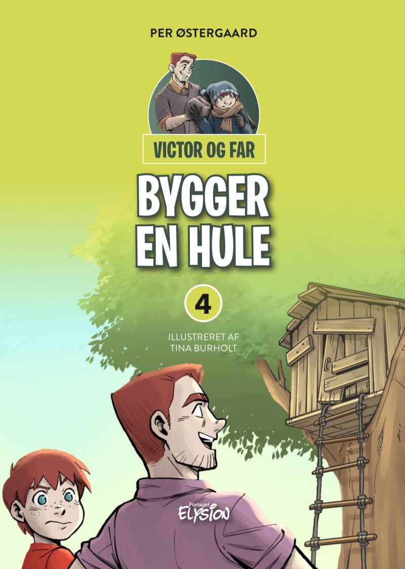 Victor Og Far Bygger En Hule Per østergaard Bog