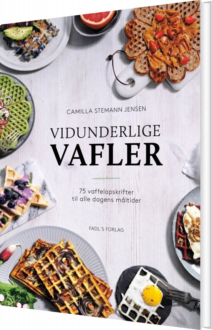 Vidunderlige Vafler   Camilla Stemann Jensen   Bog