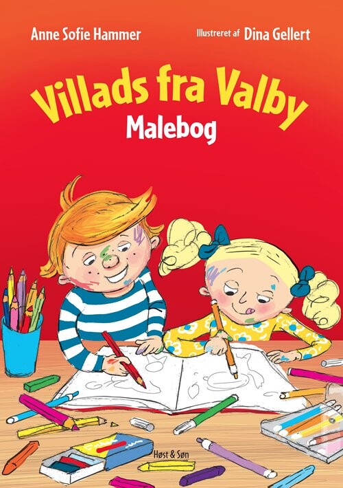 Villads Fra Valby   Malebog   Anne Sofie Hammer   Bog