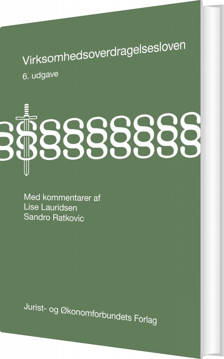 Virksomhedsoverdragelsesloven   Lise Lauridsen   Bog