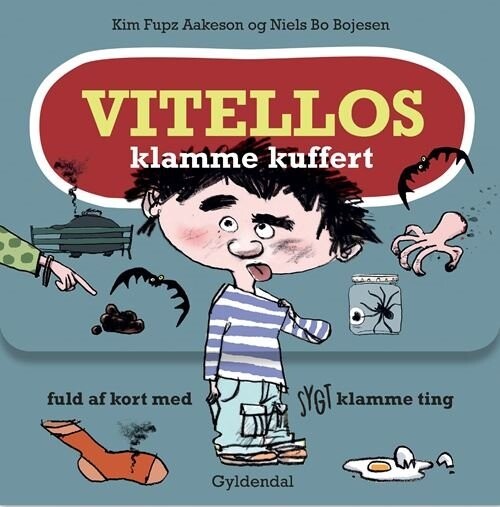 Vitellos Klamme Kuffert Kim Fupz Aakeson Bog