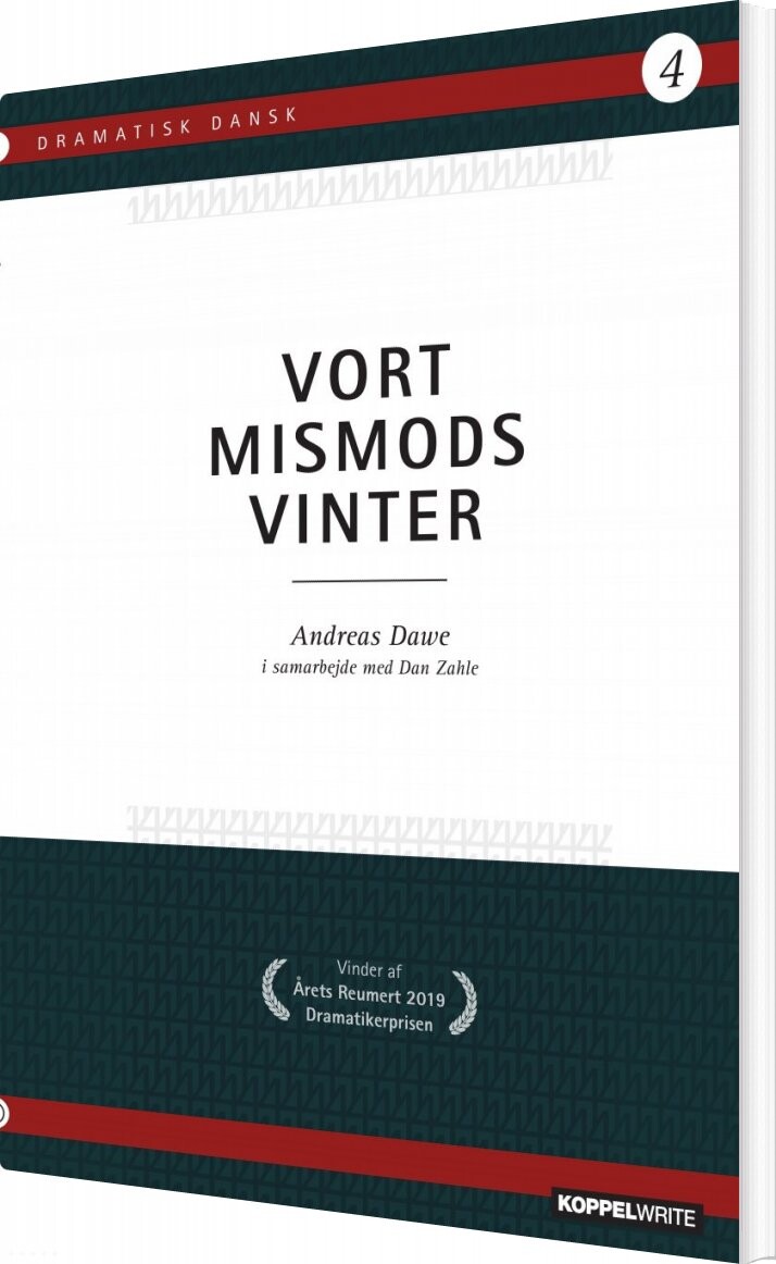 Vort Mismods Vinter   Andreas Dawe   Bog