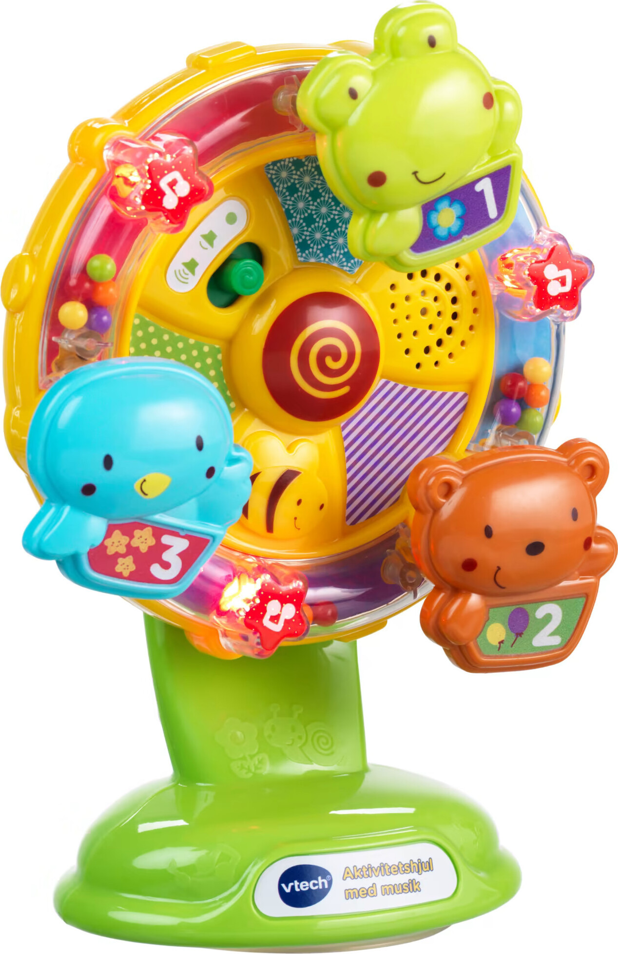 Vtech   Aktivitetslegetøj Til Baby   6 Mdr    Hjul Med Lyd