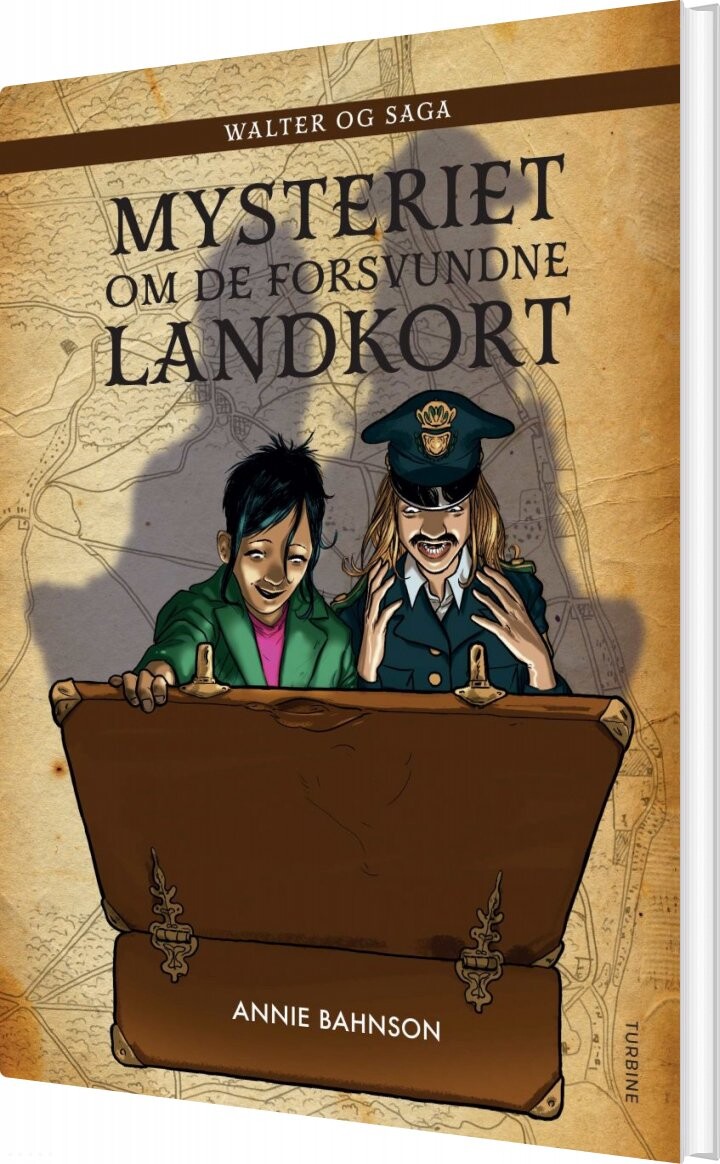 Walter Og Saga   Mysteriet Om De Forsvundne Landkort   Annie Bahnson   Bog