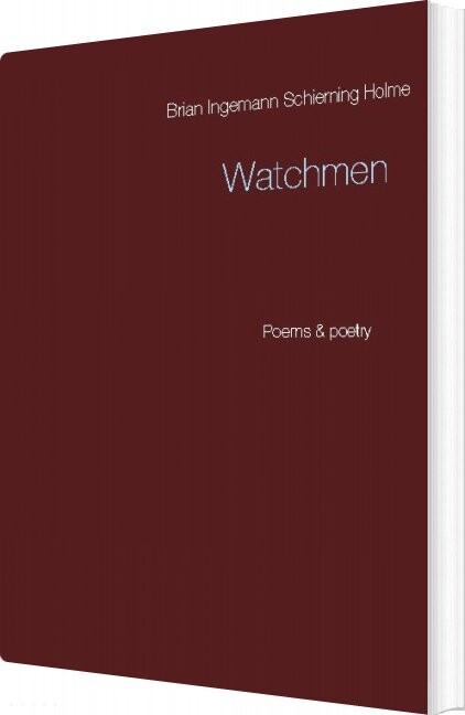 Watchmen   Brian Ingemann Schierning Holme   English Book