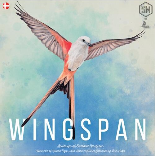 Wingspan Brætspil   Dansk   2  Version