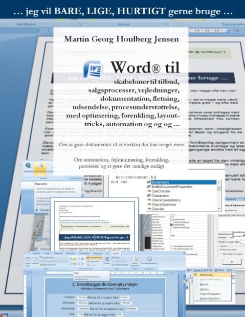 Word Til Skabeloner   Martin Georg Houlberg Jensen   Bog