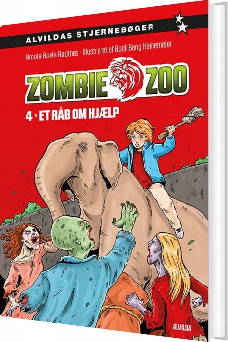 Zombie Zoo 4: Et Råb Om Hjælp   Nicole Boyle Rødtnes   Bog