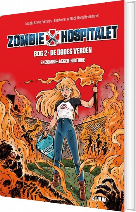 Zombie Hospitalet 2 Nicole Boyle Rødtnes Bog