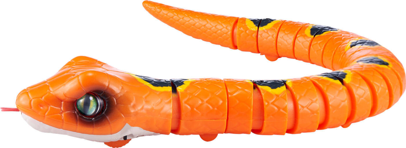 Zuru Roboalive Robot Slange Legetøj Orange Series 2